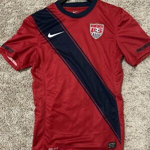 Nike Red and Blue Team Jersey